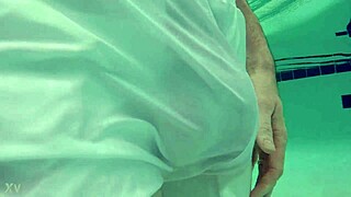 Xnxxjohn Pool Boy Teases in See-Thru Underwater Action