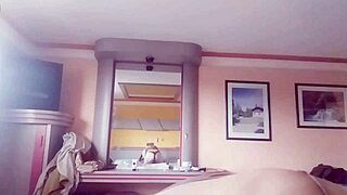 She with big natural tits eagerly sucks my cock in amateur scene