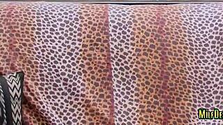 hot milfs in interracial strapon lesbian action