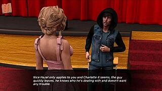 Nursing back to pleasure in this 3d homemade scene