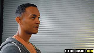 Hung repairman gives client a special service with jayden marcos and aj sloan