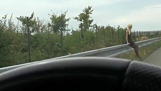 Cheap Fuck With Hot Blonde Prostitute Rough Sex!