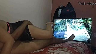 you won't believe how beautiful and delicious this venezuelan milf fucks with her big tits and ass.