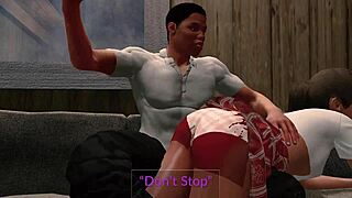 Jack and Emma's Paradise Spanking