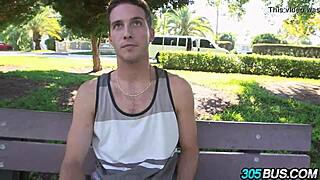 Tiny Teen Blows Cocks On Bus!