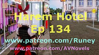 harem hotel 134 features anime adventures