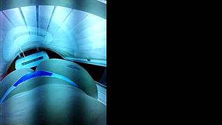 me preparando para o amante na cabine de bronzeamento artificial - acesso ao whatsapp e conteúdos www bumbumgigante com - participe dos meus vídeos