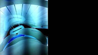 me preparando para o amante na cabine de bronzeamento artificial - acesso ao whatsapp e conteúdos www bumbumgigante com - participe dos meus vídeos