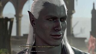 baldurs gate 3 astarion gay scenes in naked playthrough