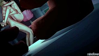 Yukino's Regretful Night Animation With Cartoon Hentai Scenes