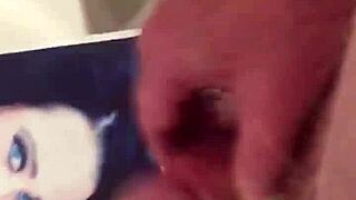 I made a cum tribute for my friend