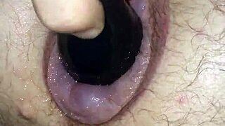 Fucking My Puffy Man Pussy With A Toy In Homemade Anal Session