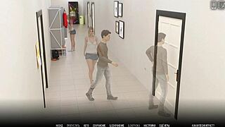 Wild 3D Milf Gameplay in University of Problems Part 7!