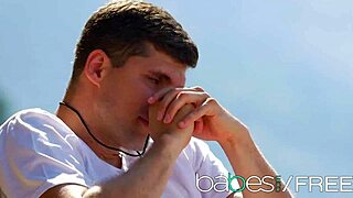 Ally Breelsen and Kristof Cale in Baewatch Parody