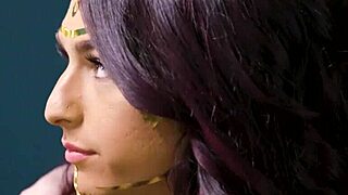 Hot shemales lovin’ sex n’ fisting with milf, oops!