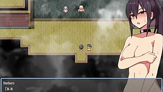 Rize Sucks Cock In The City Of Trials