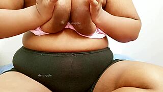 indian girl hints at her enticing curves subtly