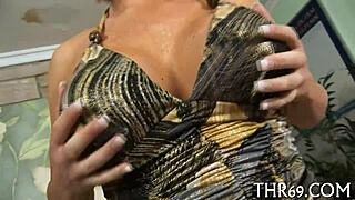 can you tame this nasty divine penis with small tits and sucking?