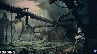 In Subverse Episode 1, hot robot slut sucks cock in space