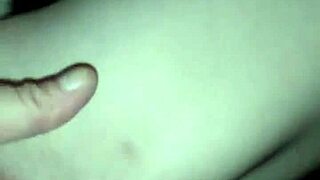 ginger intensely masturbates with dildo to hard cum orgasm