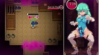 Kanade's Futanari Succubus Mage Conquers Dungeon