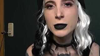 German femdom domination with cuckold husband Lou Nesbit and Lia Louise in dirty talk.