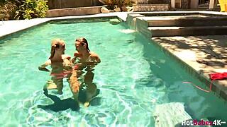 sexy brett rossi licks celeste star's wet pussy while face sitting