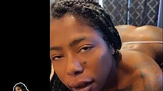 Gogo Fukme Oiled Up in High Heels and Fishnet Stockings Solo Joi