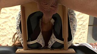 cute teen gets happy ending massage!