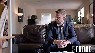 Overachiever Vince Karter And Gal Ritchie With Mr Richards In Rough Reality POV