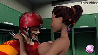 i watch naughty teen cheerleader ride in locker room 3d cartoon