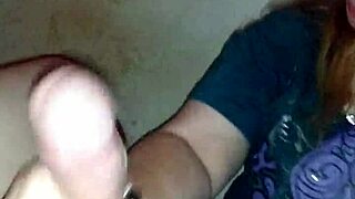 The co-worker comes home and cheats with oral sex, feeling guilty yet excited