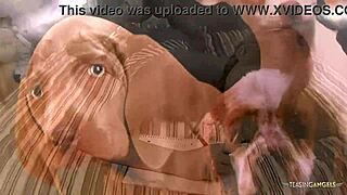 Naughty Blonde Enjoys Anal Thrill After Message