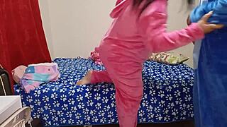 Milf Enjoys Pajama Party with Gay Best Friend After Massage Turns Naughty