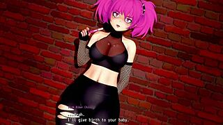 Gozando dentro de uma loira peituda e de uma gótica gostosa ao mesmo tempo.