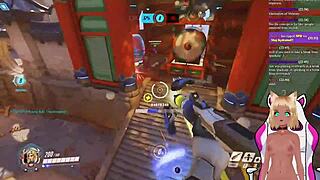 vtuber lewdneko gets spanked in overwatch part 2