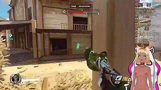 vtuber lewdneko gets spanked in overwatch part 2