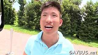 Blindfolded Stud Is Tricked By Homosexual Hunk Into Oral Sex