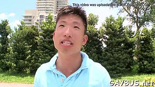 Blindfolded Stud Is Tricked By Homosexual Hunk Into Oral Sex