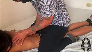 Is Horny Stepsister Craving That Massage?