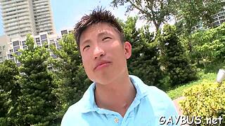 Blindfolded Stud Is Tricked By Homosexual Hunk Into Oral Sex