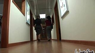 The hot sara jay poses in lingerie as a mature milf model