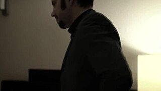 Babysitter Rides Tommy Pistol's Cock While He Fingers Her Ass