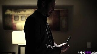 Babysitter Rides Tommy Pistol's Cock While He Fingers Her Ass