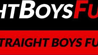 Redhead babe enjoys doggystyle after a deep blowjob in a steamy threesome.