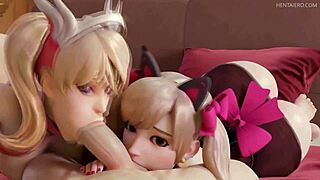 Hentai Cum Mouth Compilation