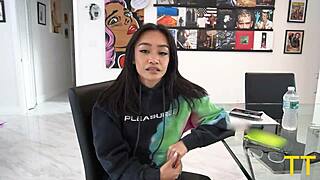 Tight pussy petite 18+ Asian slut gets pounded.