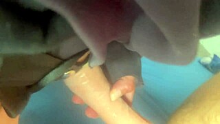 Little Spanish Blonde Pegs Her Stepbrother in Amateur Scene