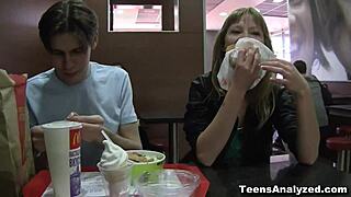 teens getting analyzed with first anal, sonja takes it hard