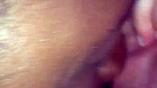 Mommy milf licking pussy orally in intense scene.